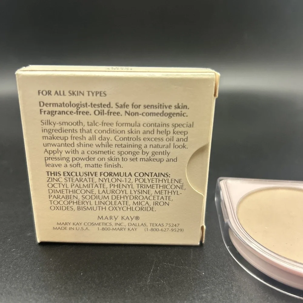 Mary Kay Powder Perfect Pressed Powder IVORY 6251 D Shape New In Box
